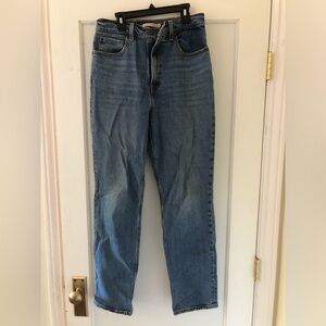Levi’s high rise slim straight jeans